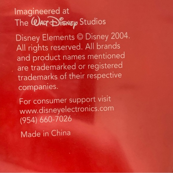 Y2K Disney Mickey Mouse CD Player & headphones Brand New NIB NWT - Picture 8 of 8